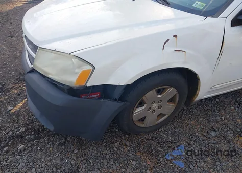 2008 Dodge Avenger Se from USA, damaged, VIN 1B3LC46K38N187609